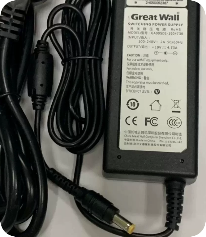 *Brand NEW* Great Wall 19V 4.73A Power Adapter for Jiaxiang HF726 All-in-One PC + 19V 90